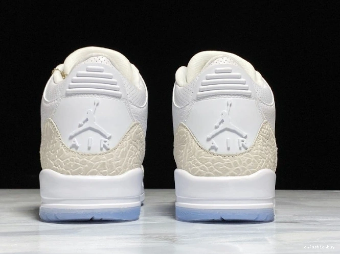 Air Triple 3 White Jordan Retro 136064-111 0813